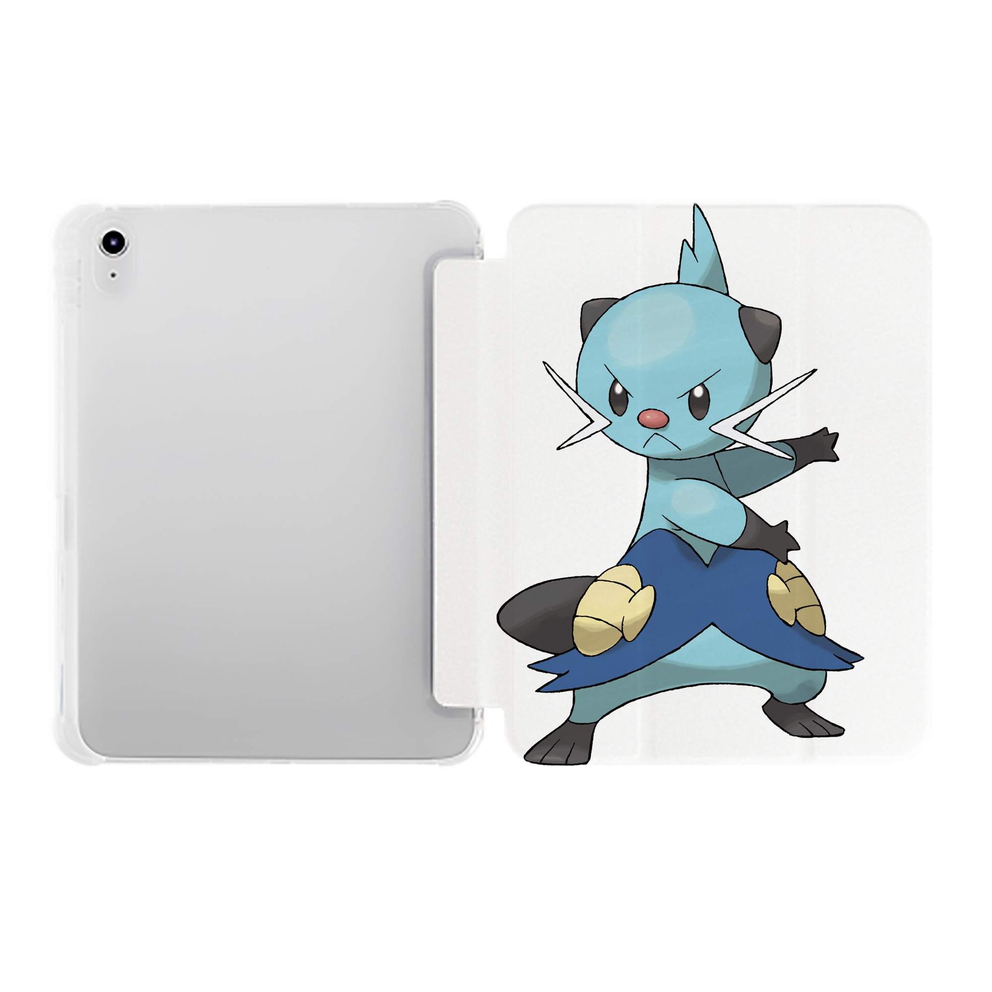 （画像用） ポケットモンスター Pokémon IPad ケース ペン収納付き 三つ折りスタンド PUレザー×シリコン 対応機種9.5/10.5/10.9インチ